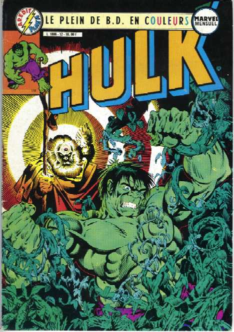 Scan de la Couverture Hulk Comics n 12